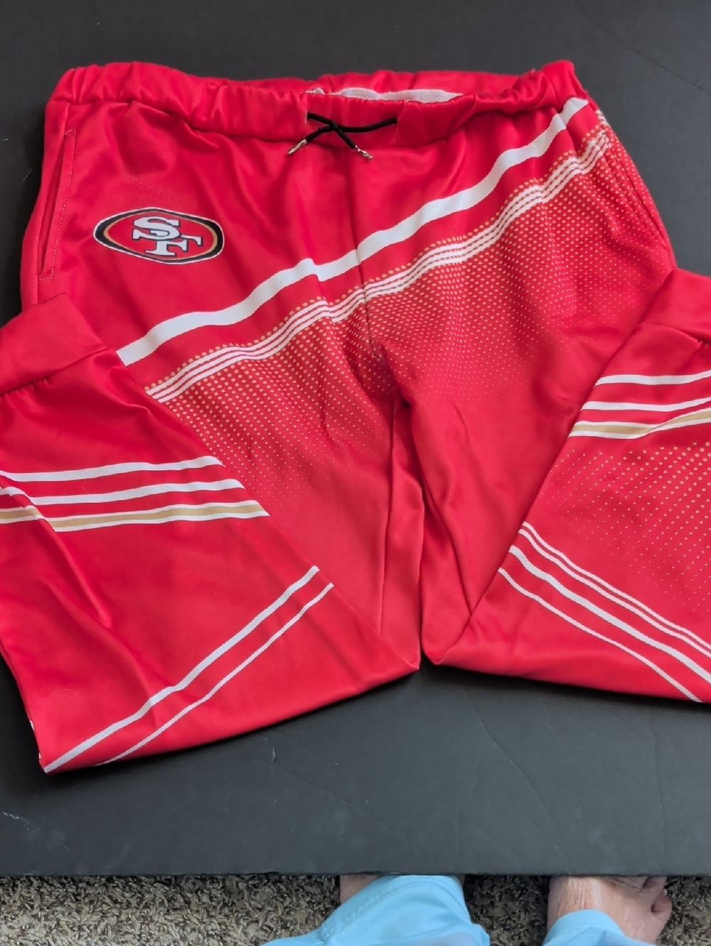 Source Unknown Red San Francisco–Style Jogger Sweatpants